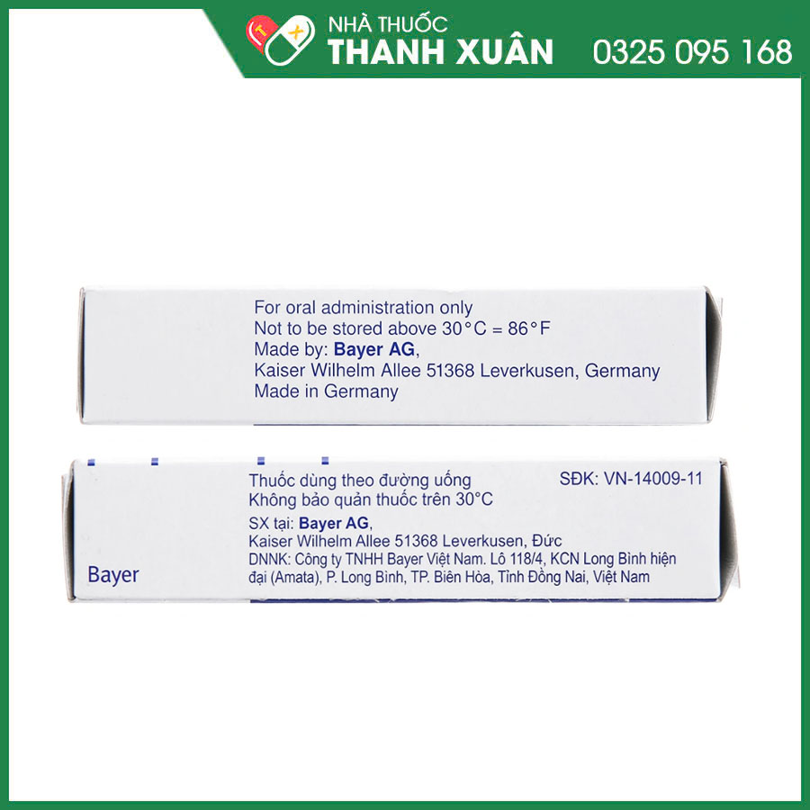 Ciprobay 500 kháng sinh phổ rộng điều trị nhiễm trùng hô hấp, tai, mắt, tiết niệu, nhiễm trùng cơ quan sinh dục, bệnh lậu và viêm tiền liệt tuyến